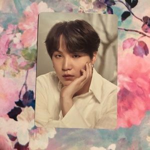 OFFICIAL BTS MAP OF THE SOUL TOUR SUGA PHOTOCARD